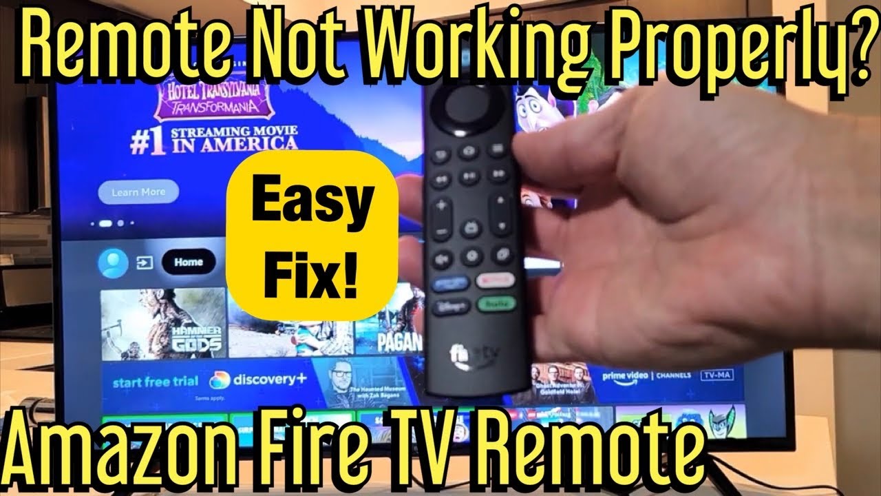 Пульт дистанционного управления Amazon Fire TV: задержка, медленный отклик, некоторые кнопки не р...