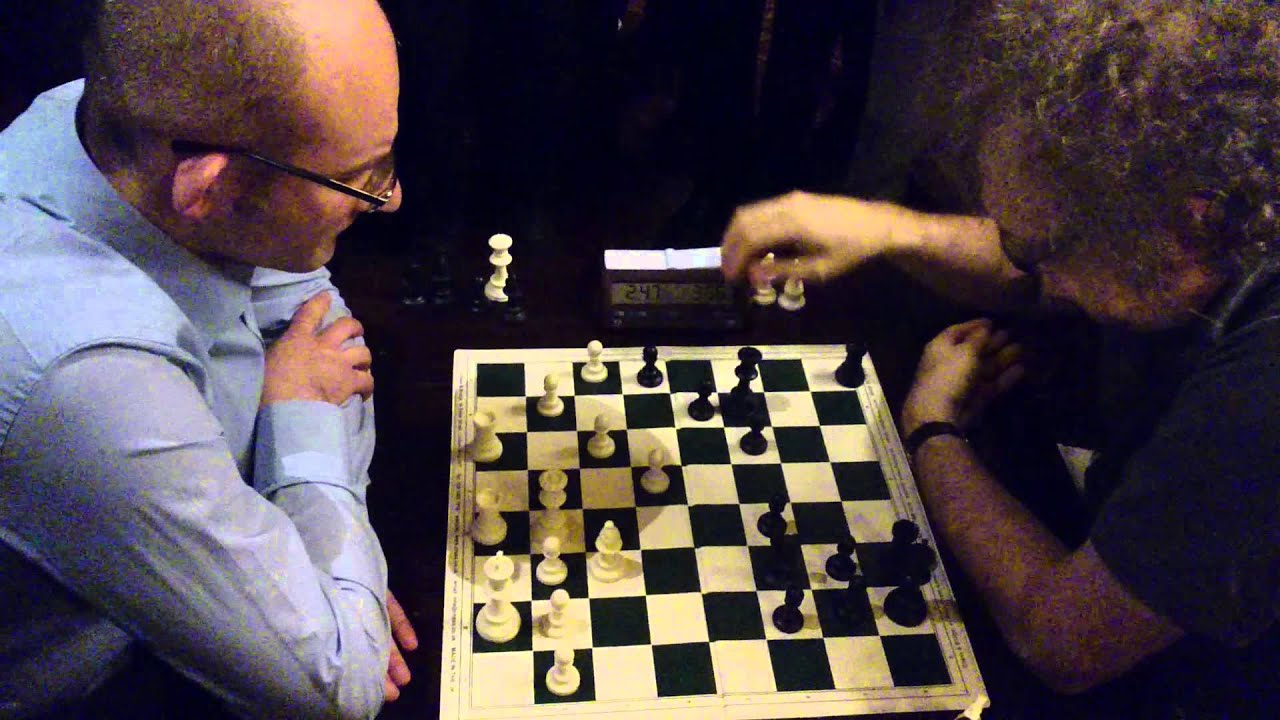 The 1st Andrew Whiteley Blitz 8th Nov Sadler vs Speelman Final GAME 1 ;1-0