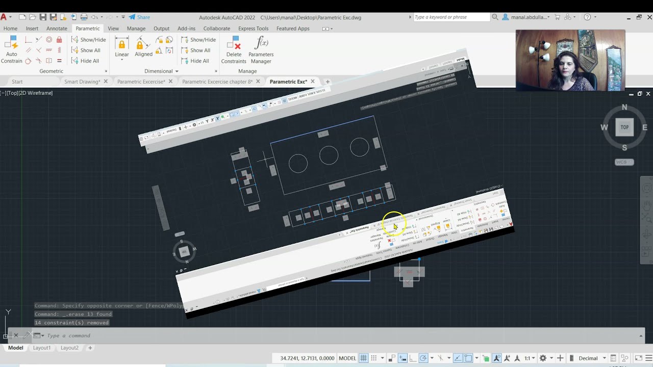 AutoCAD _ Smart Drawings_ Using Constraint Parameters