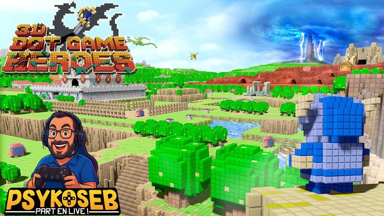 PsykoSeb part en live ! - 3D Dot Game Heroes : Partie 5 [PS3]