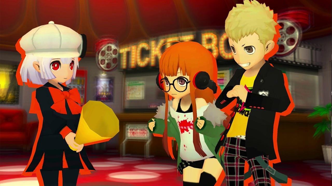 PERSONA Q2 HD - Hikari asks to recover a lost item.