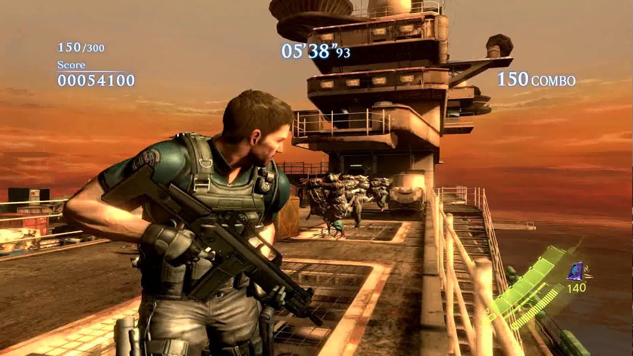 Resident Evil 6 Mercenarios (Sin piedad) - High Sea Fortress (Chris - Ranking S) [PC]