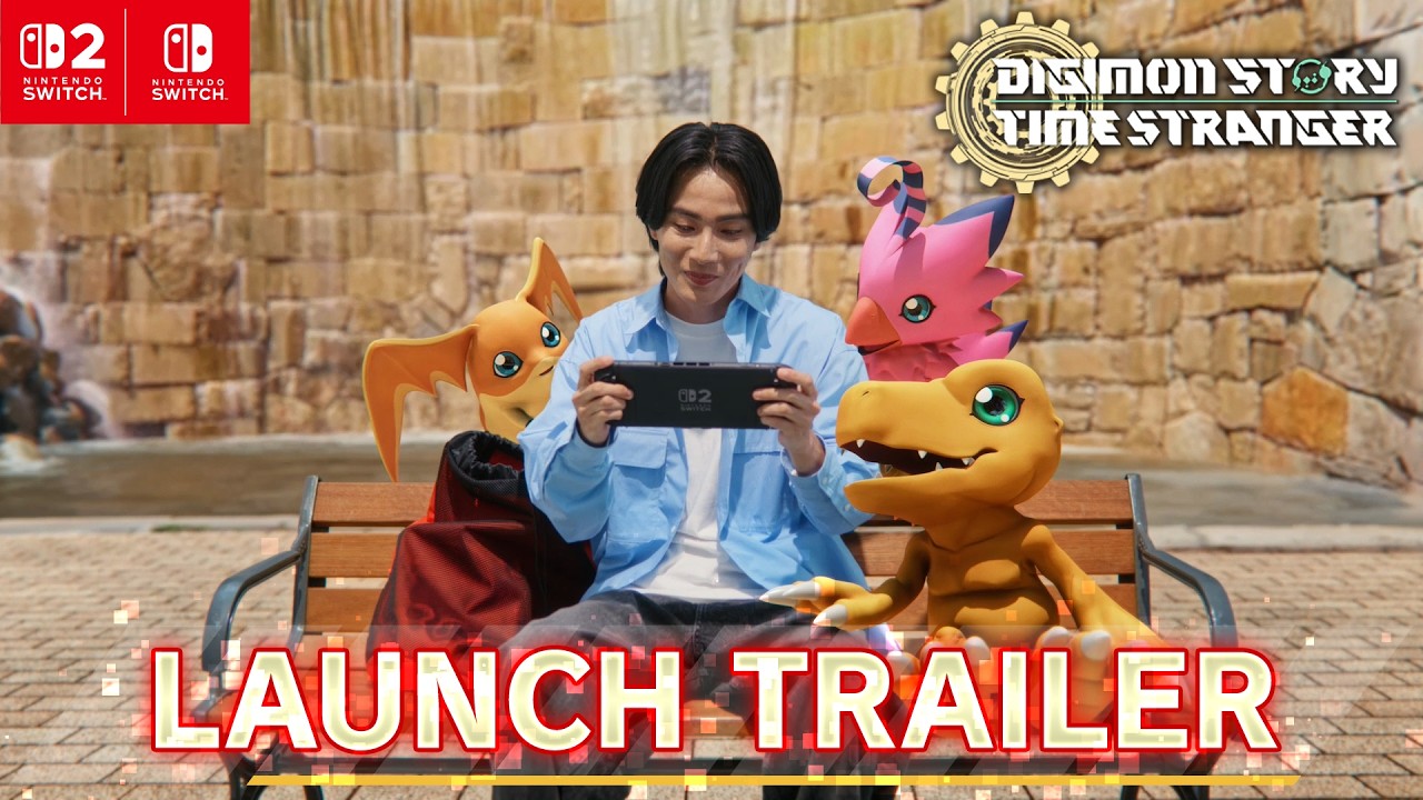 Digimon Story Time Stranger - Live Action Launch Trailer (Nintendo Switch / Nintendo Switch 2)