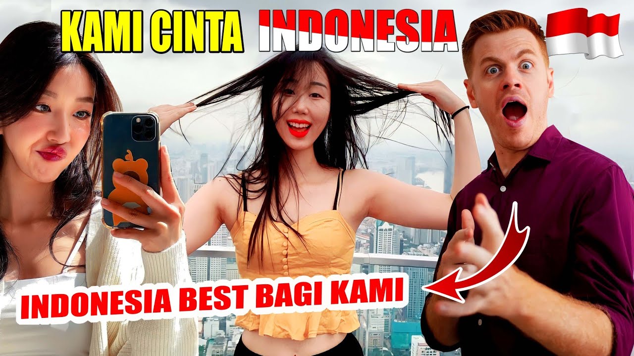 Salut dan Bangga.!! Youtuber Bule Cantik  sangat Mencintai INDONESIA sampai lancar ngomong jowo
