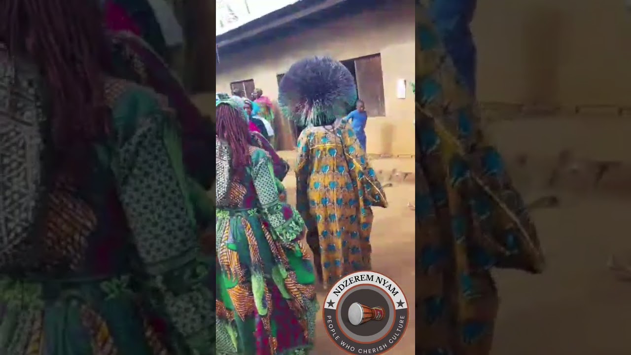 Thirt kidifu in mbim ngang compaun vekovi dancing and celebrating the Dead of son's and daughters