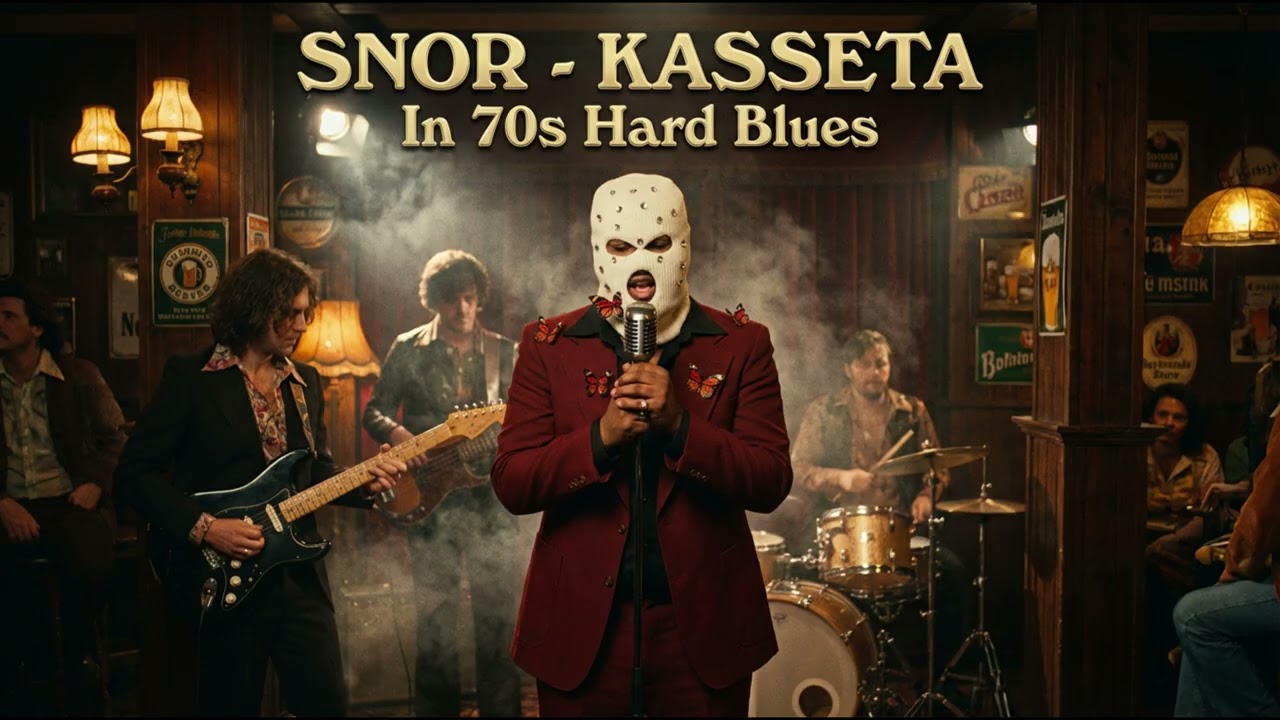 Snor &ndash; Kasseta | 70s Hard Blues Cover (Vintage Live Session)
