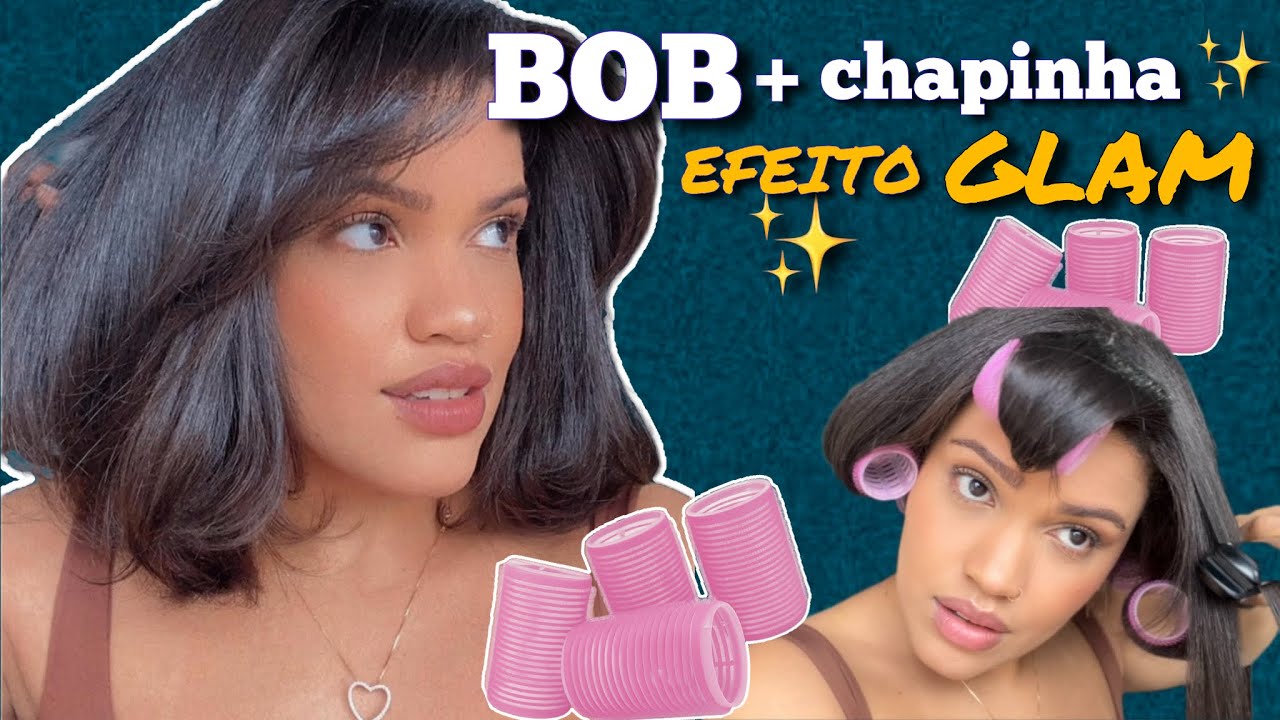 FINALIZAÇÃO COM CHAPINHA E BOB | Seu cabelo lindo por mais tempo ✨
