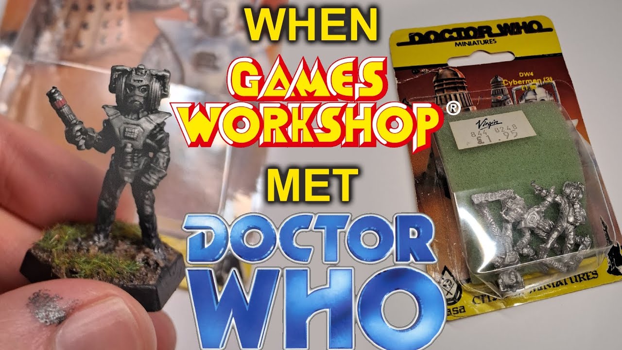 Доктор Кто Warhammer?!? | Покраска миниатюр Citadel Cybermen