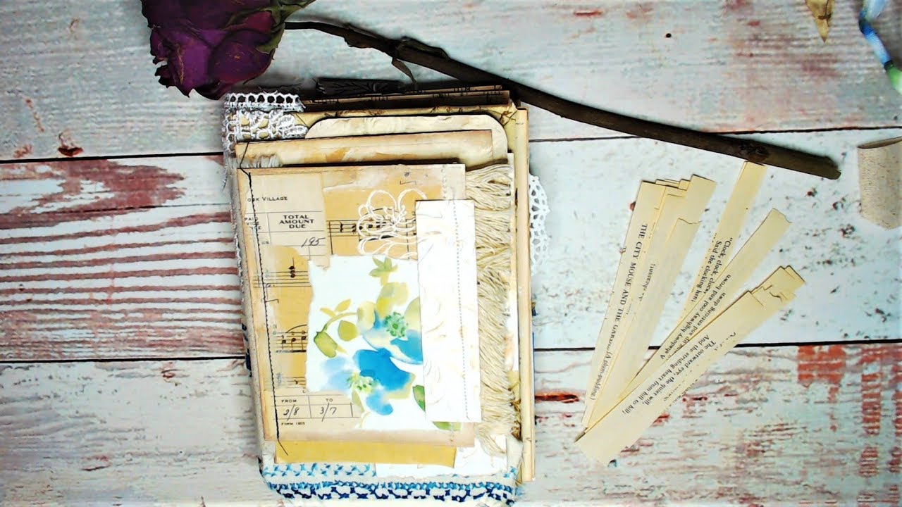 A Flip Through of an Amity Bloom Junk Journal