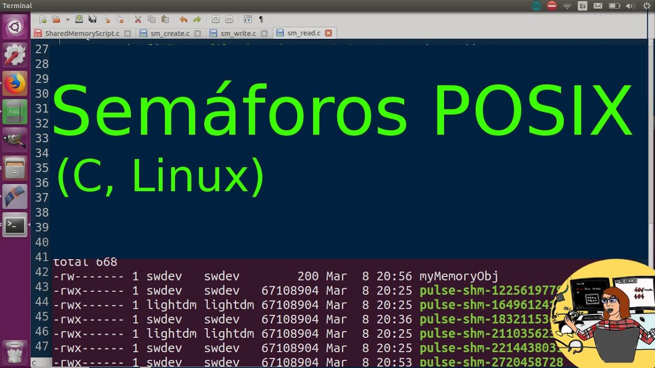 Programar en C: Semaforos POSIX
