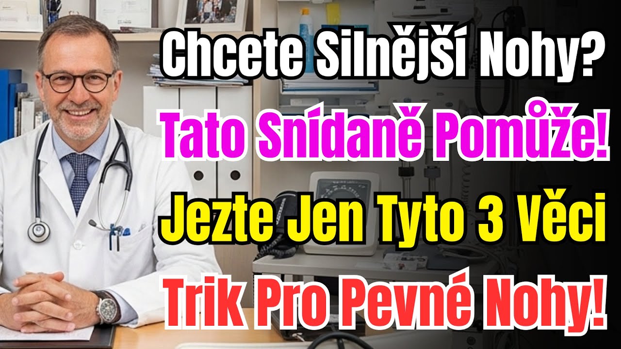 Silné Svaly Po 60? Tato Superpotravina Má 5x Více Bílkovin Než Vejce A Zachrání Vaše Nohy!
