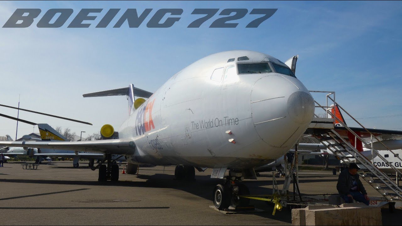 FedEx B727-200F Walkaround + Inside