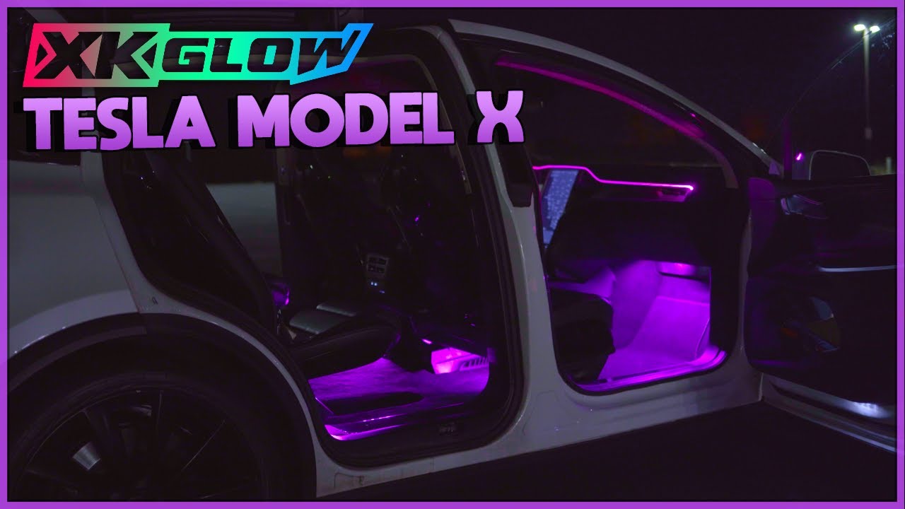 XKGLOW Interior Lighting Review - Tesla Model X