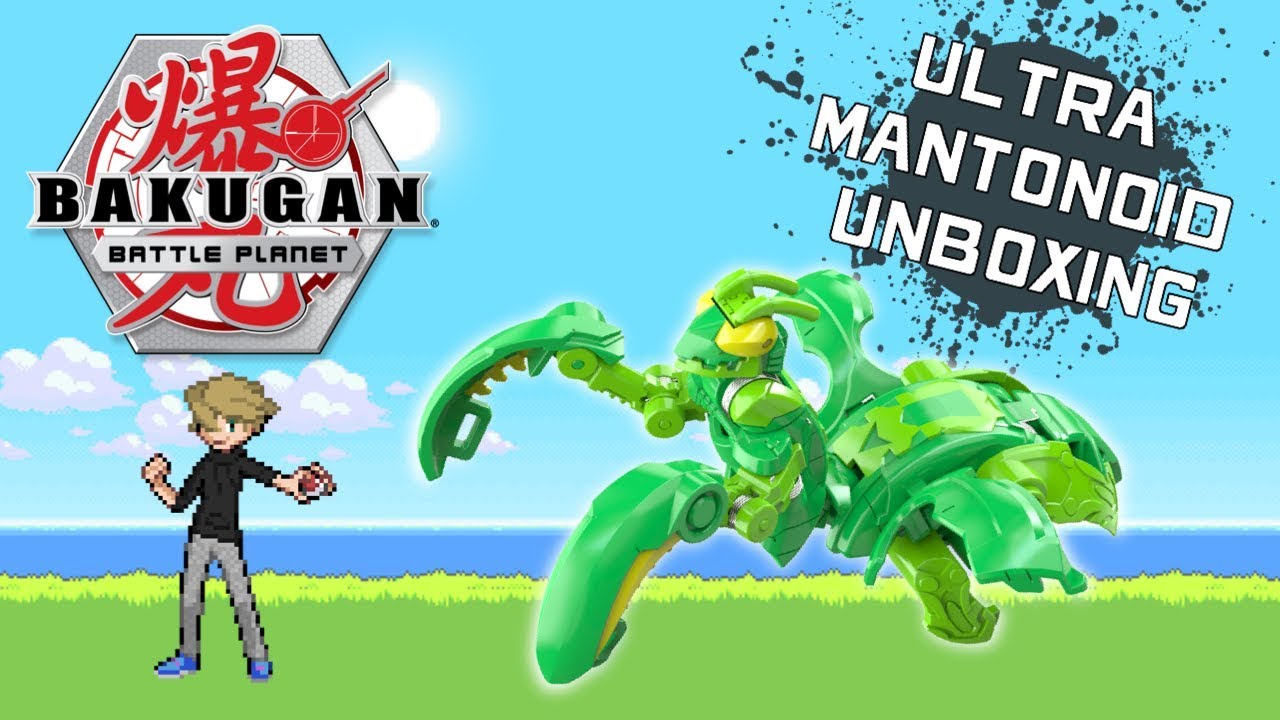 *NEW* Bakugan Battle Planet: Ventus Mantonoid ULTRA *Unboxing*