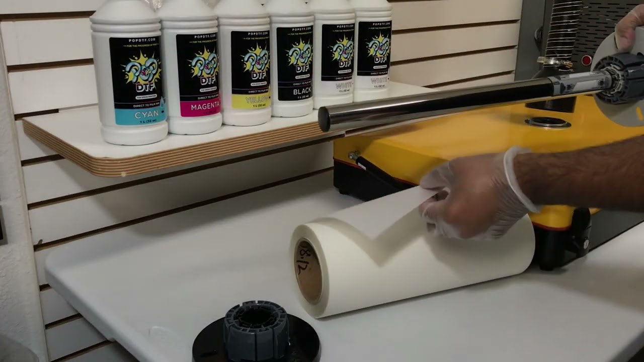 HOW TO LOAD MEDIA | POP DTF P5000
