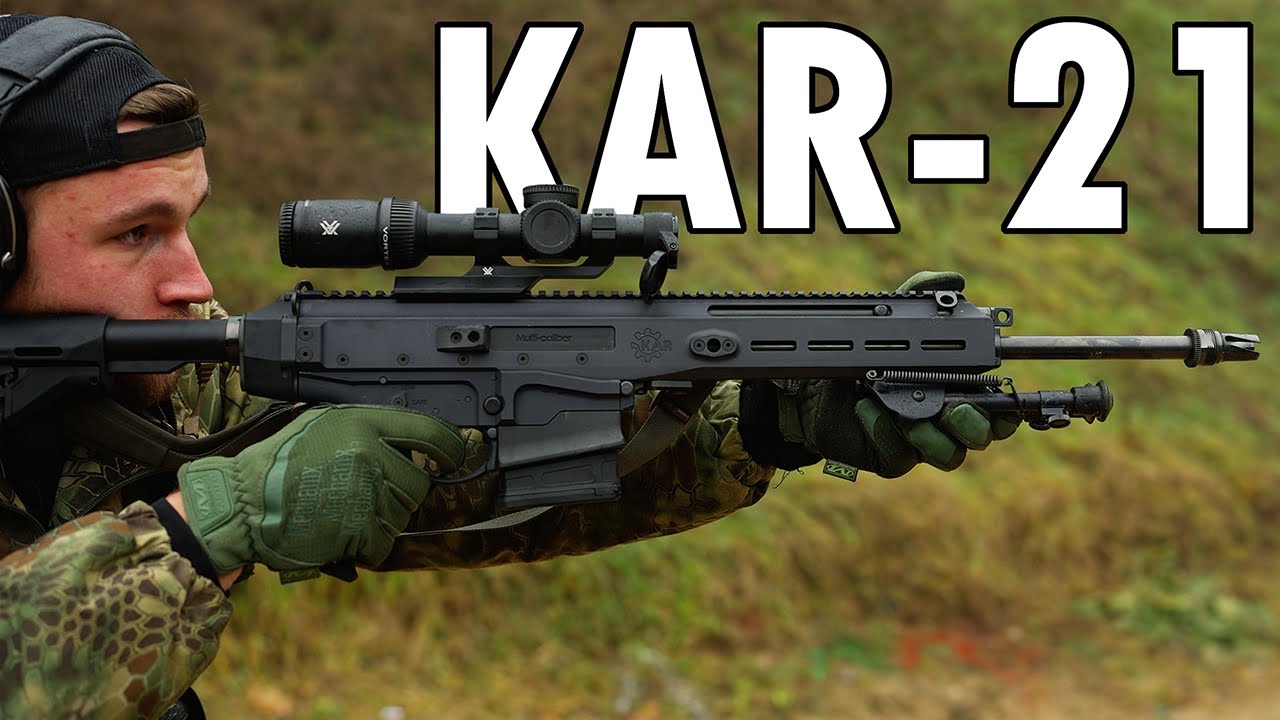 Z .223 REM na .308 WIN během chvilky! Inovativní puška Ensio firearms KAR-21