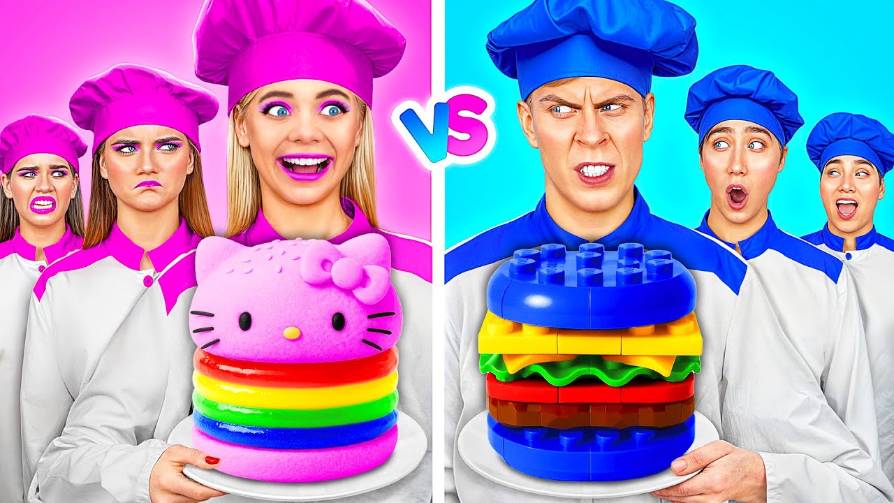 Кулинарный Челлендж: Мальчики VS Девочки | Кухонные Лайфхаки и Рецепты от Crazy DO
