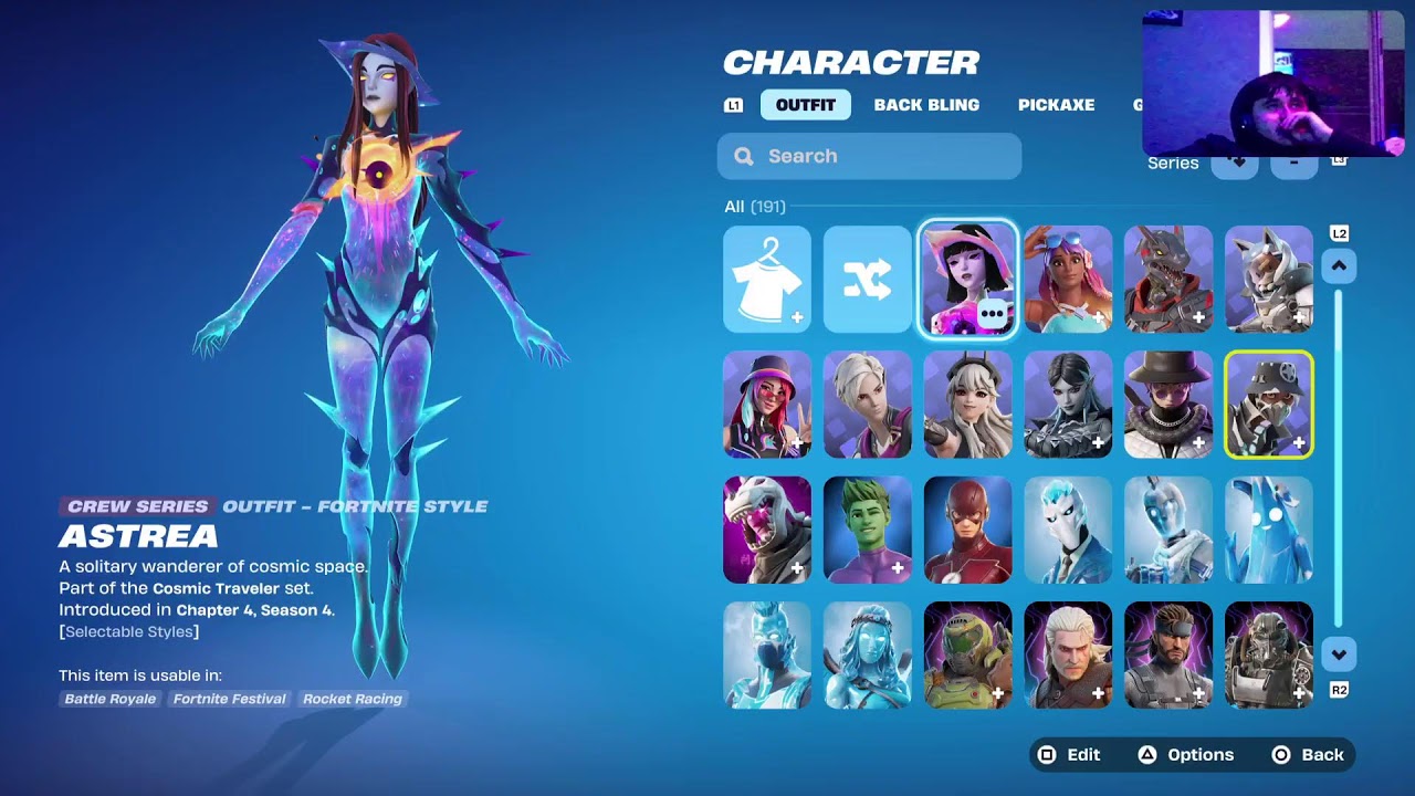 Just hanging out in fortnite