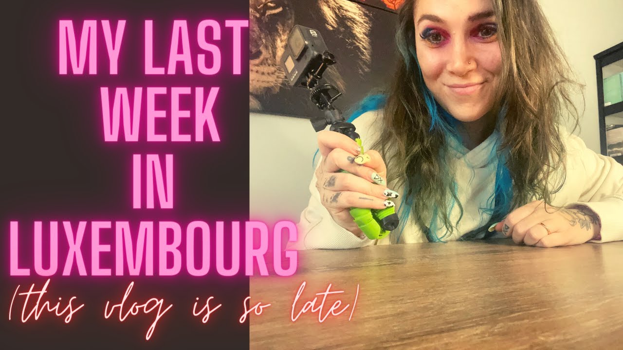 My Last Week in Luxembourg: Old VLOG from January 2023
