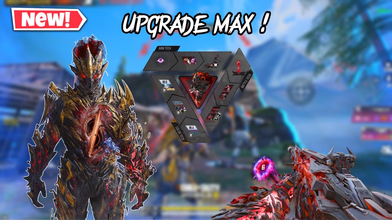 Spin Lucky Draw Lazarus - Cosmic Wrath Mythic Dan Upgrade Max | 1 vs 4 Gameplay Battle Royale | CODM