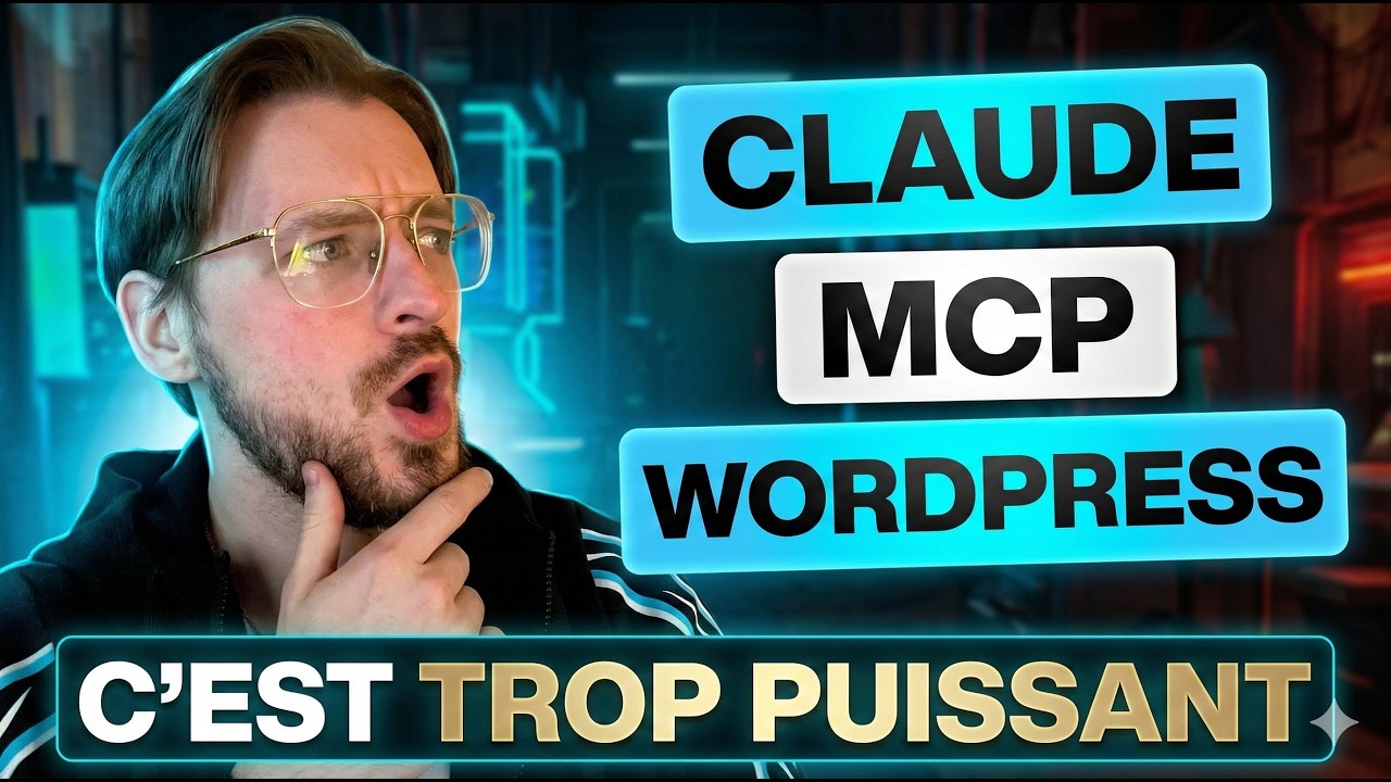 J'ai connecté Claude à mon WordPress (et c'est un game-changer)