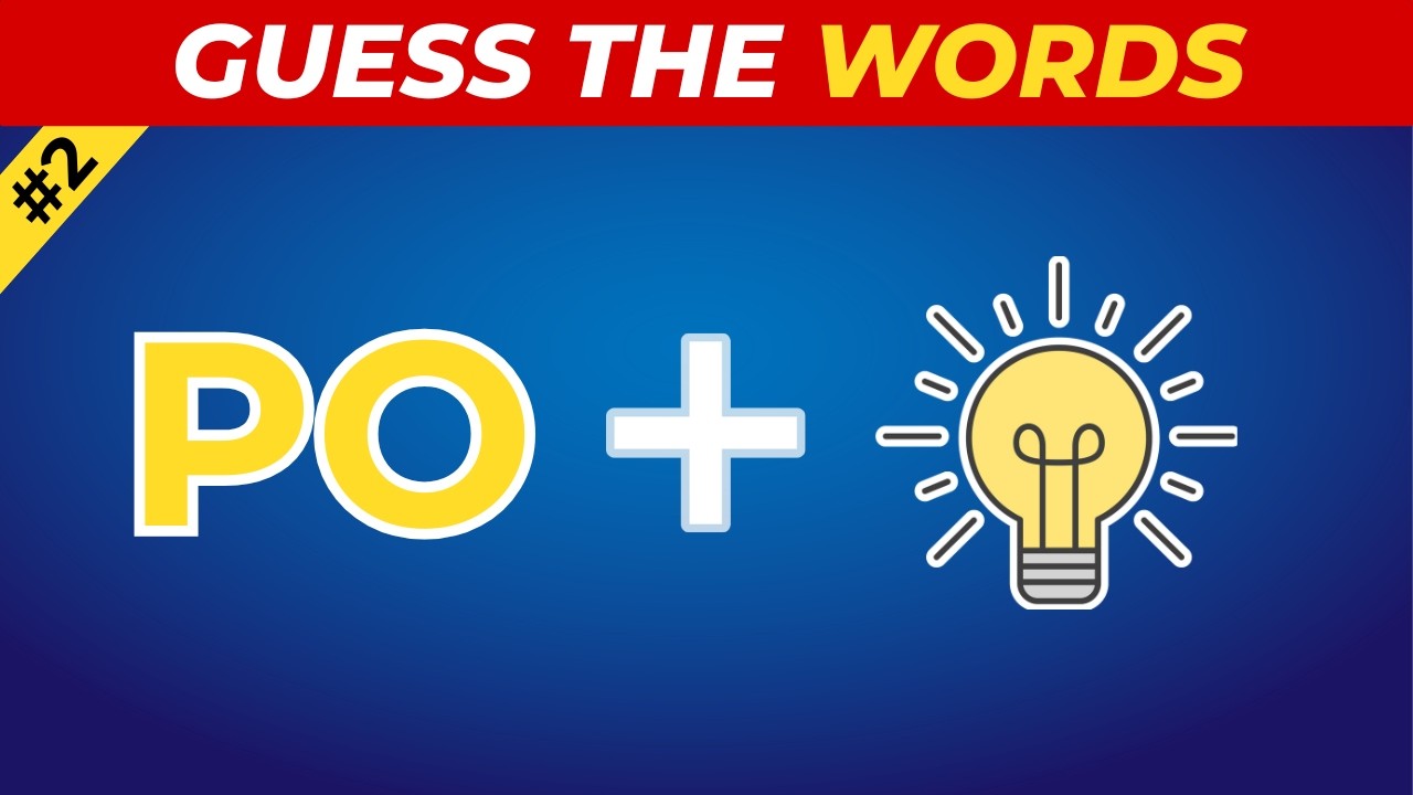 99% Fail This Rebus Puzzles Quiz 😱 | Guess The Word & Hidden Phrases 🧠 Brain Teaser Challenge