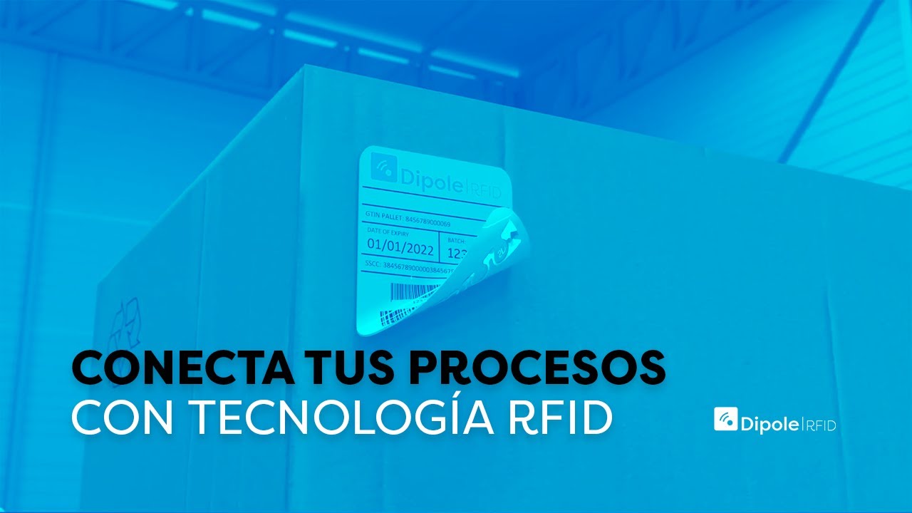 Conecta tus procesos con tecnología RFID - Dipole RFID