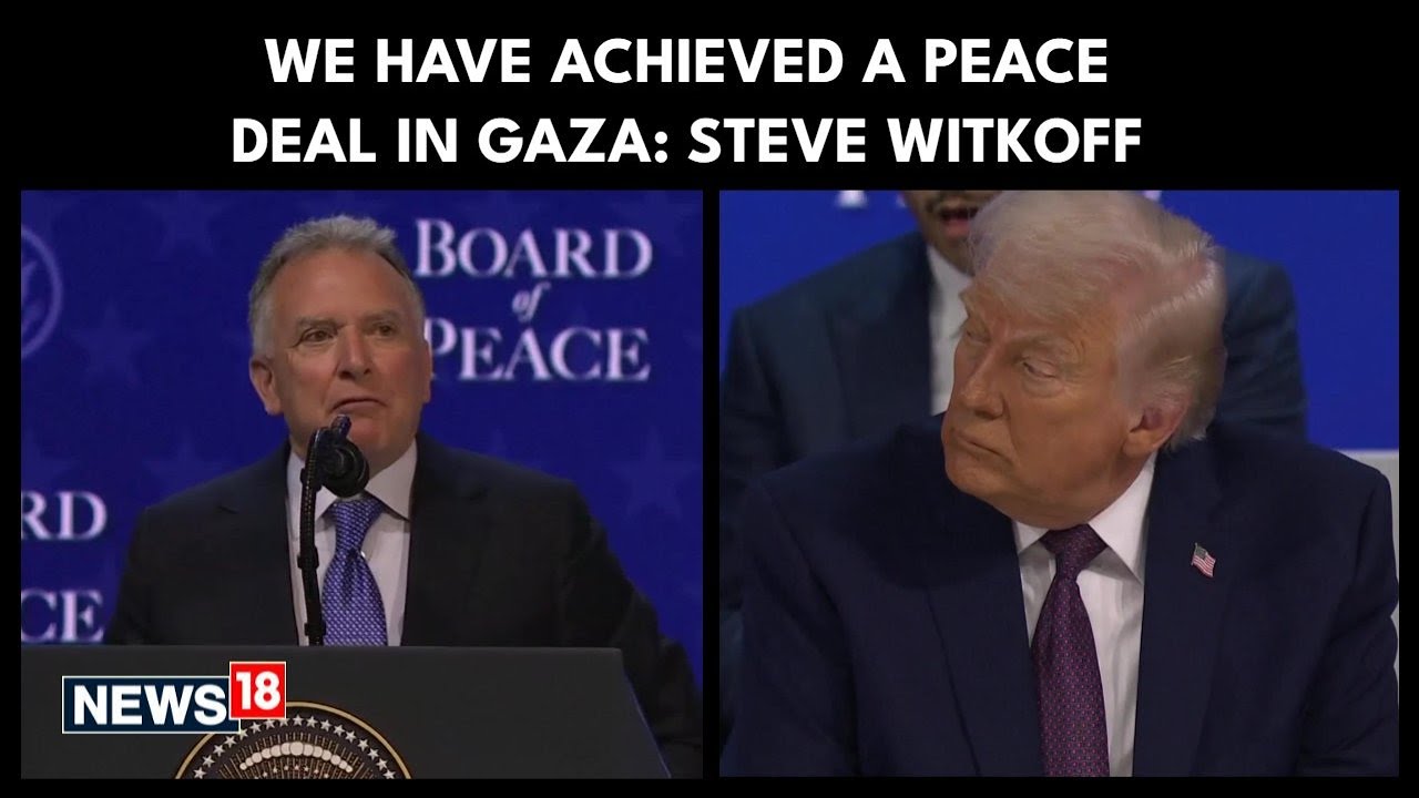 Steve Witkoff On Gaza Peace: 'We Have Brought The Hostages Home, All Of The Bodies Except For One'