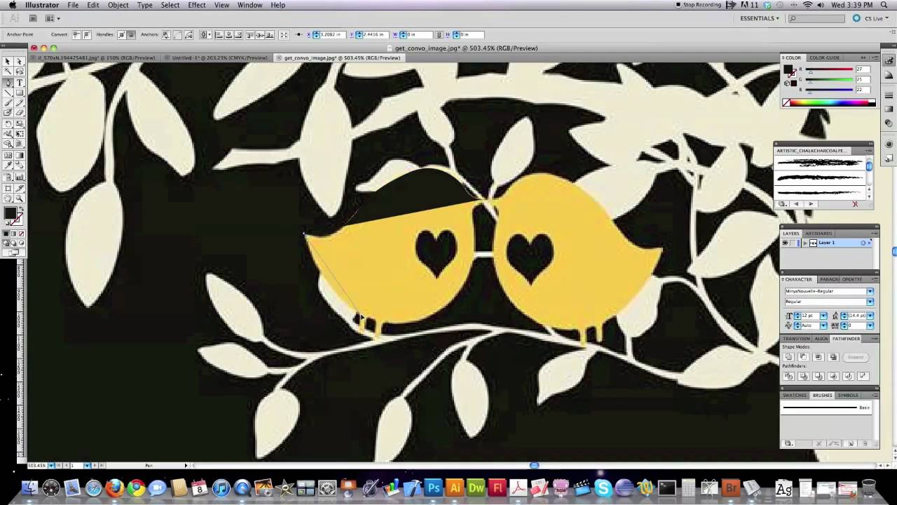 Illustrator CS5 Tutorial 4