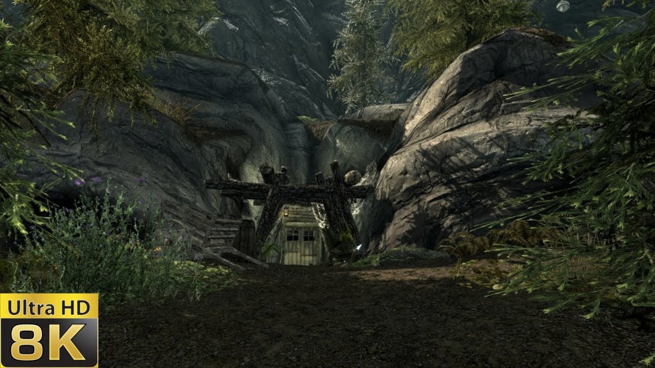 The Elder Scrolls V: Skyrim SE - Part 4: Embershard Mine (8K/60FPS)