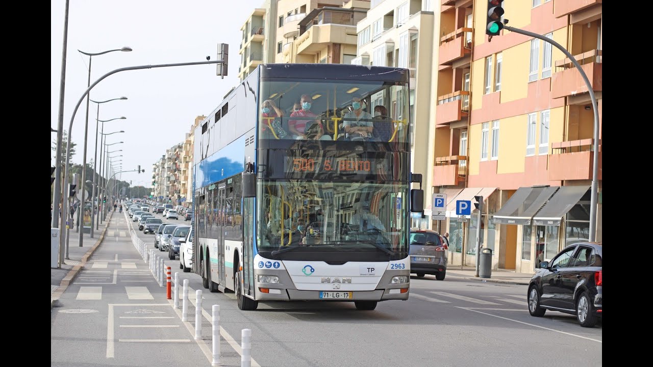 2963 STCP - MAN Lion's City DD (ND313) - Linha / Line 500N