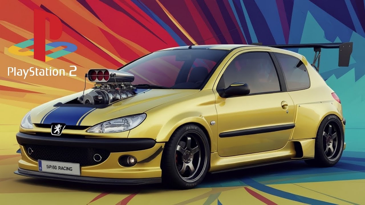 NFS Underground 2 PS2 | Modified Peugeot 206 Drag Race + URL Events Gameplay [HD]