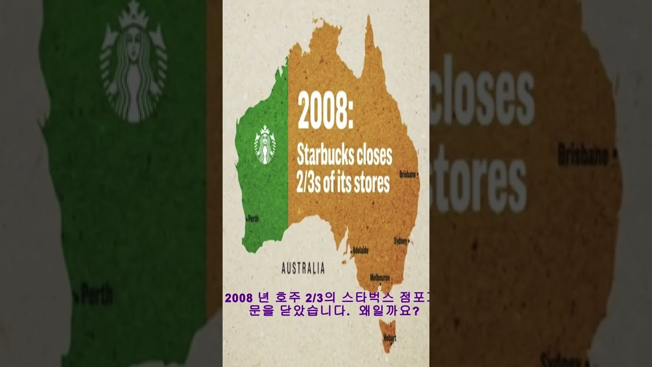 Why Starbucks failed in Australia Aussie Coffee Story 호주 카페 스타벅스여행 커피 리뷰 Mukbang Coffee  #shorts