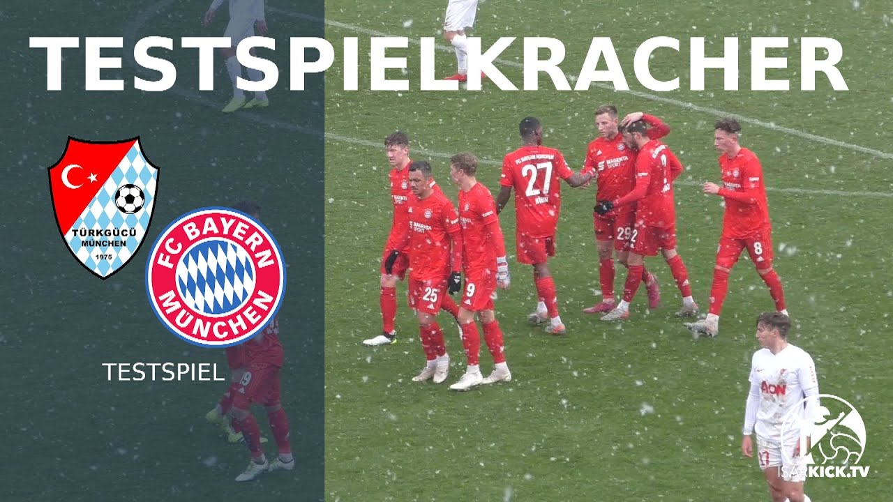 Fiete Arp und Bayern II zaubern | Türkgücü München - FC Bayern München II (Testspiel)