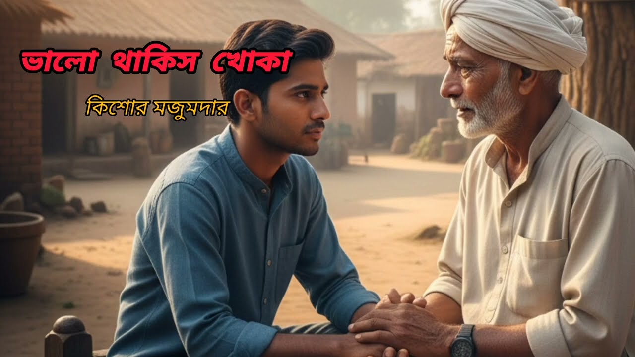 Father son emotional story//ভালো থাকিস খোকা//Kishore Majumdar