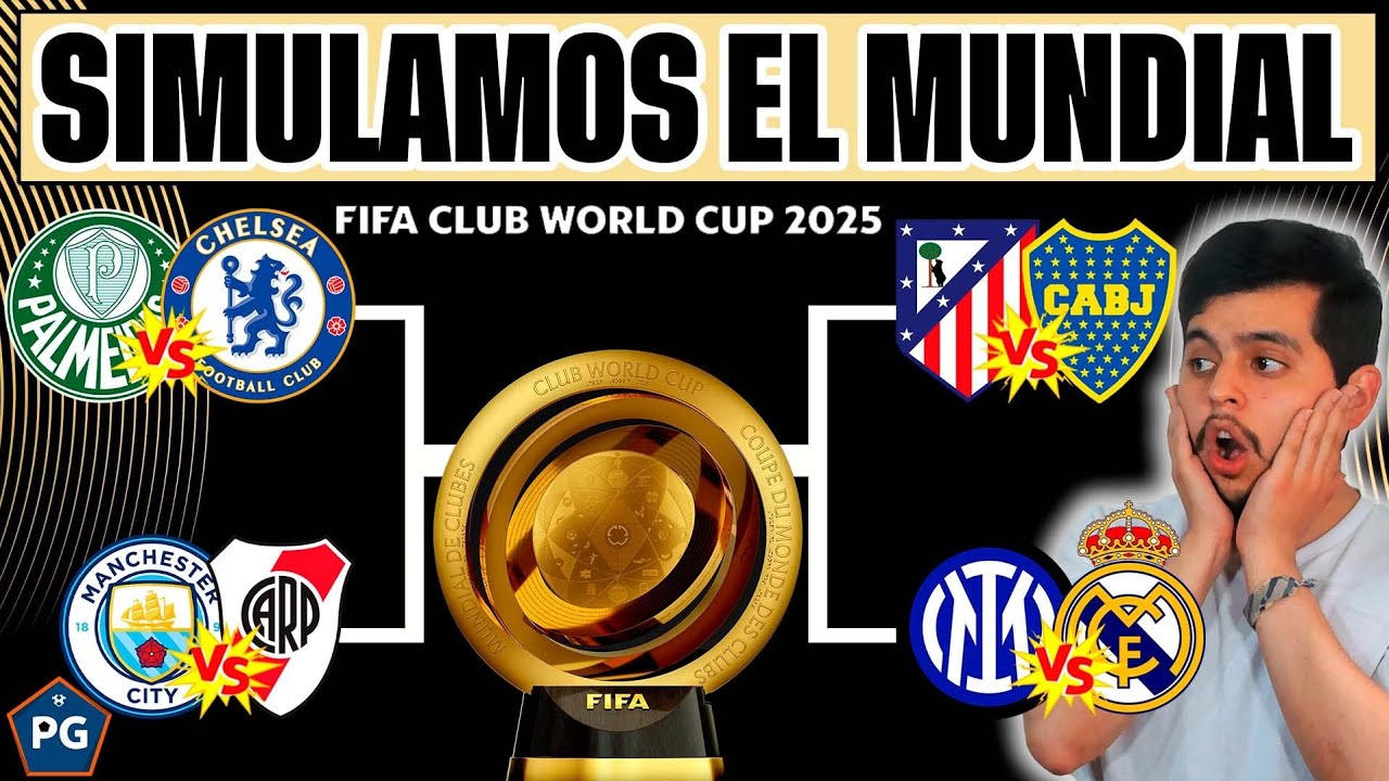 MUNDIAL DE CLUBES 2025 🔥 SIMULAMOS EL TORNEO DE PRINCIPIO A FIN 🔥¿QUIÉN SALE CAMPEÓN?