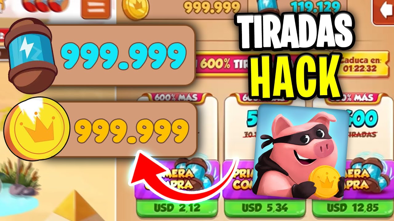 💰 Coin Master Hack/Mod 2025 - &iexcl;Monedas Infinitas y Tiradas ILIMITADAS en Android/iOS! 🐷