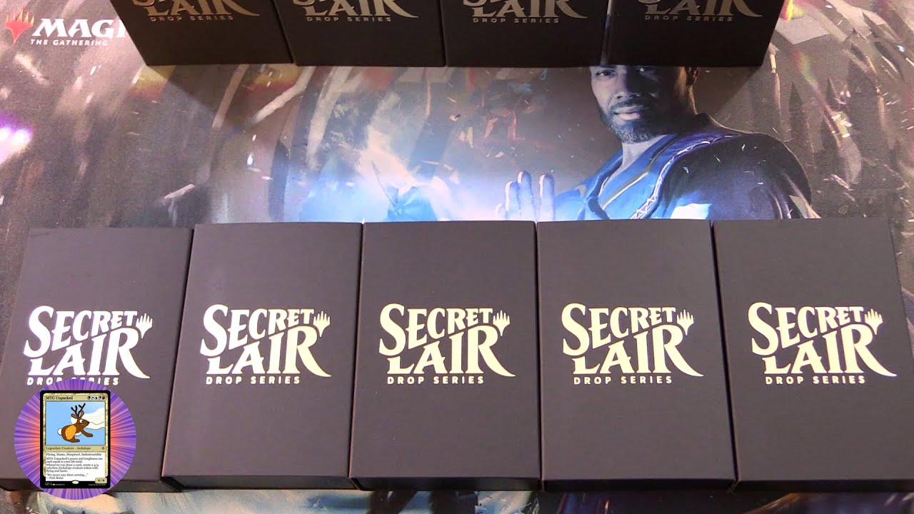 MTG Secret Lair: Out of Time Superdrop Bundle Unboxed