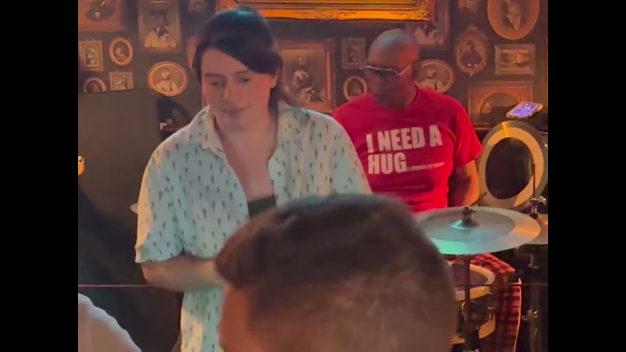 Brittany continues to wow the crowd at karaoke 