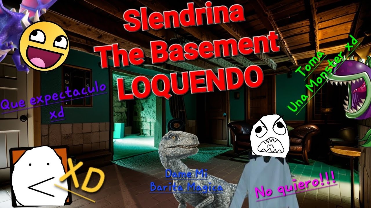 Slendrina The Basement Loquendo🔑/El Sótano Sin Luz xD💡
