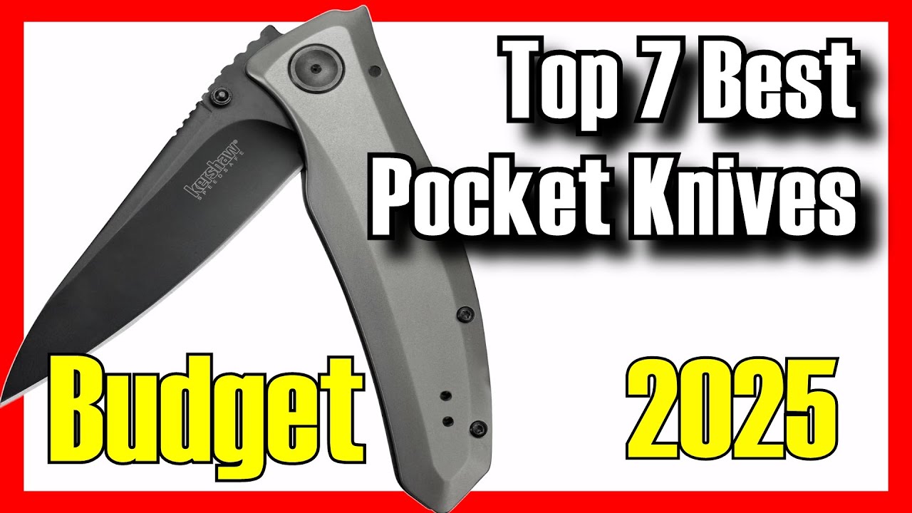 🔪🔥 The 7 BEST BUDGET Pocket Knives on Amazon [2025]✅[Value for Money] Self Defense Under 100$