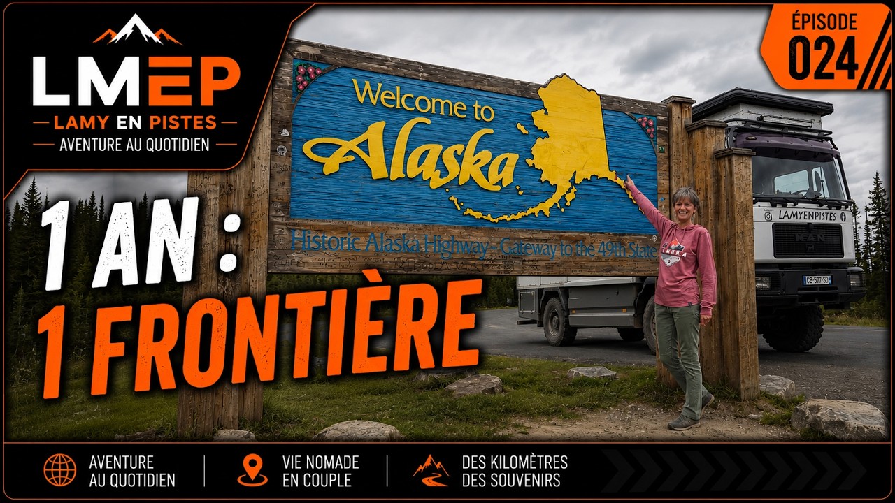 ALASKA, UN AN DE VOYAGE, 1ère FRONTIERE