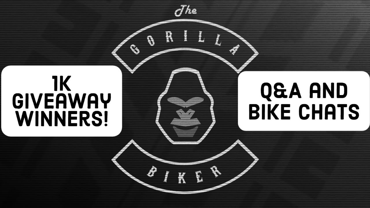1k Subscriber Giveaway winners, Q&A and Bike Chats