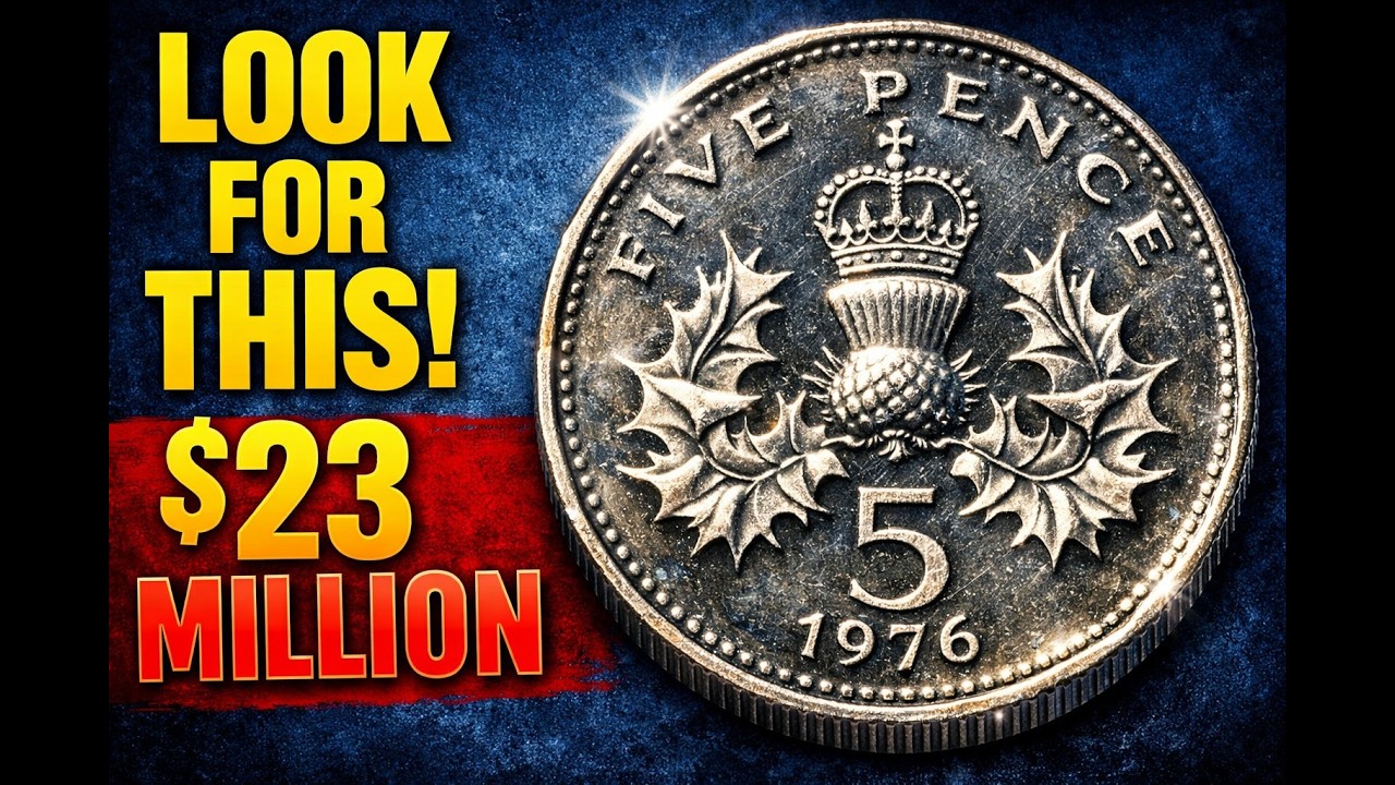 Rare UK 5p Coins in Circulation That Could Be Worth Millions Today!