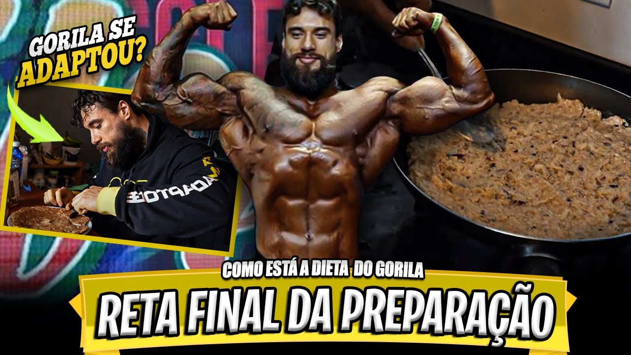 RETA FINAL JÚLIO GORILA| RUMO AO MR OLYMPIA