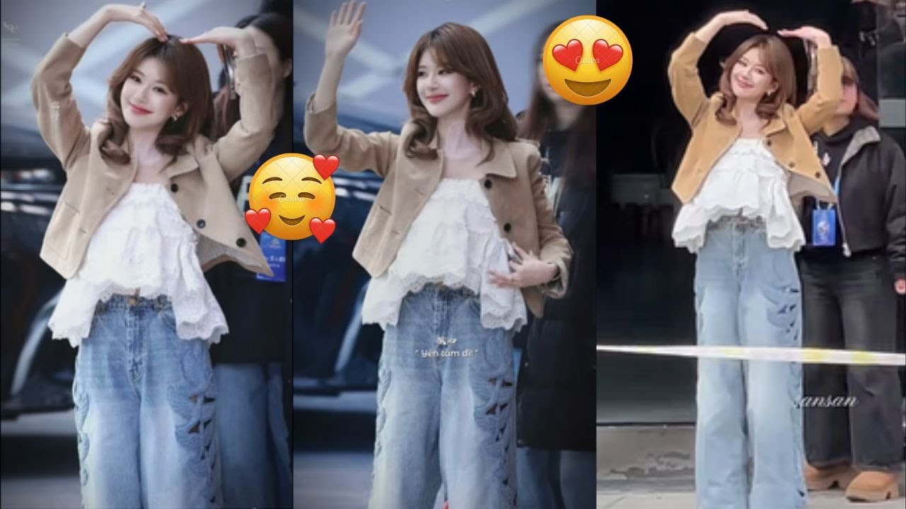 OMG! 😍 Zhao Lusi Looks Adorable While Filming Youku&rsquo;s New Variety Show 🎬✨