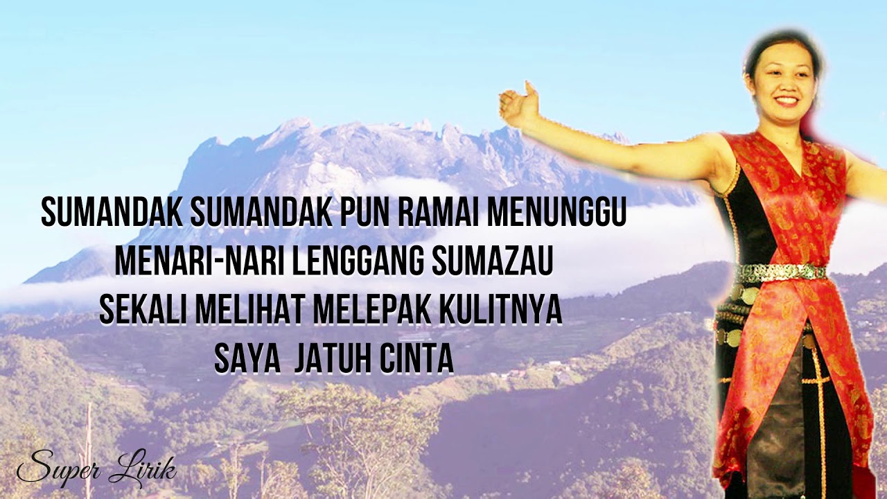 SAYANG KINABALU (LIRIK HD) - KIMIN MUDIN