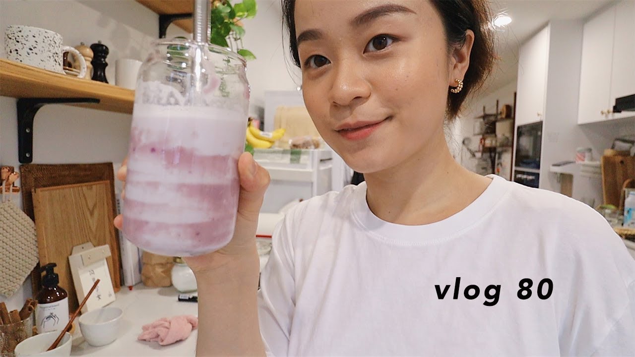 VLOG 80 | 简单版自制芋泥 | 芋泥啵啵茶 | 快手好吃的韩式拌饭 | 蒜蓉芝士厚吐司 | 海底捞小龙虾 | 油画棒装饰画 | 新加坡生活日常 | Belinda Chen