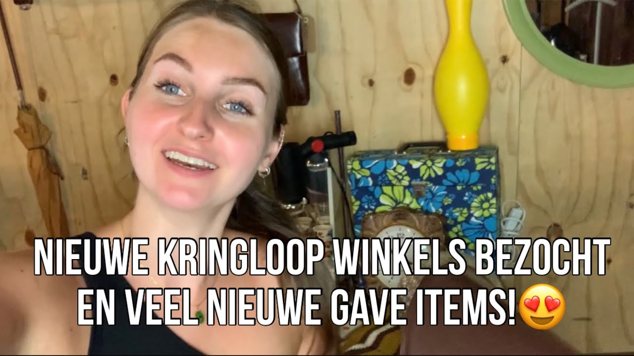 NIEUWE KRINGLOOP WINKELS BEZOCHT EN VEEL NIEUWE GAVE ITEMS!😍