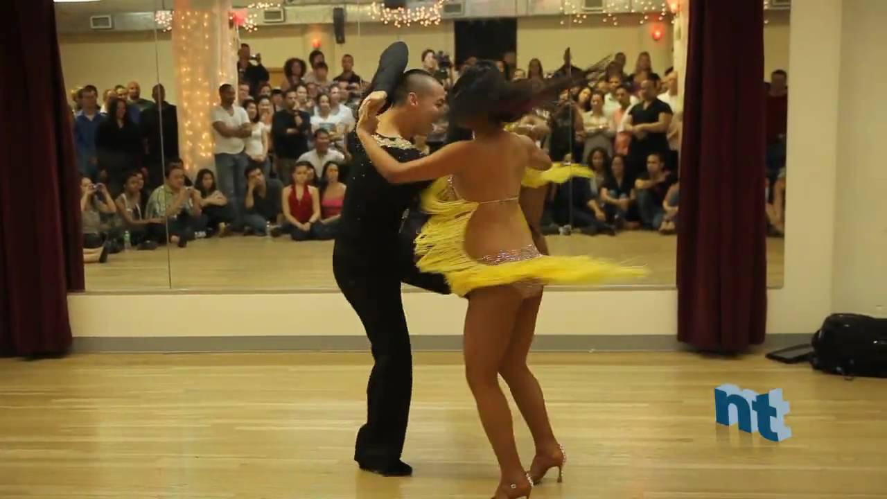Junior and Emily at the 2010 Dancers Night Out Event